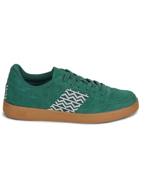 Pantofi N'go din piele de căprioară verde