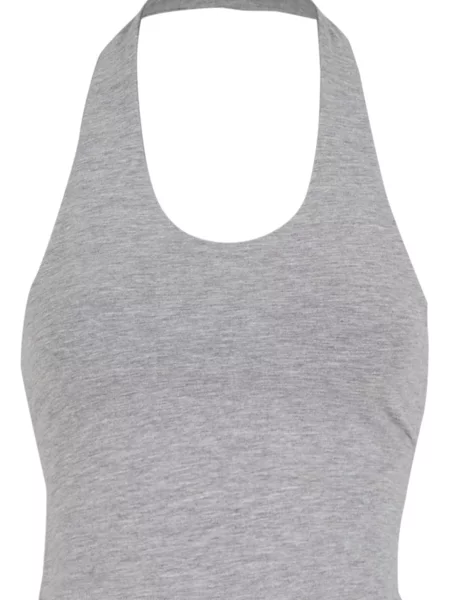 Urban Classics Top deschis gri