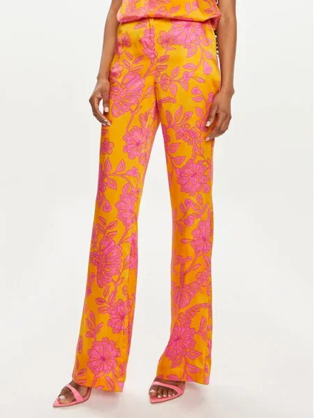 Morgan Pantaloni din portocaliu