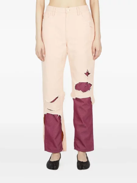 Jeansy Raf Simons różowe