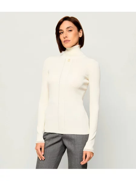 Pulover Elisabetta Franchi alb