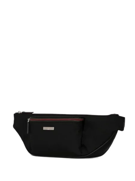 Cu centură curea Gucci negru