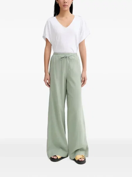Pantaloni palazzo Marc O'polo cu cordon verde