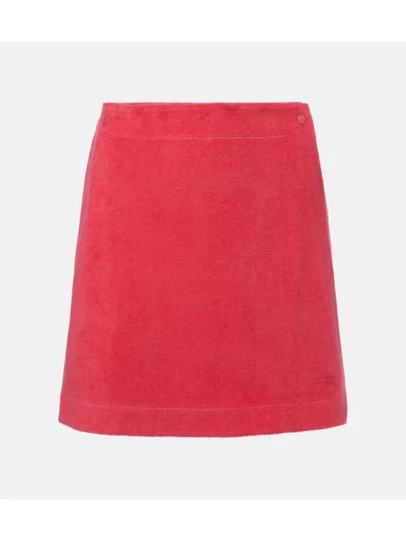 Spódnica Eres frotte czerwona