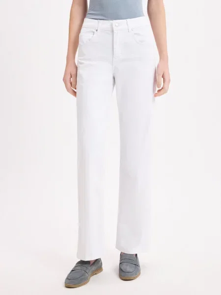 Angels Dżinsy Lara Kobiety jednolity biały