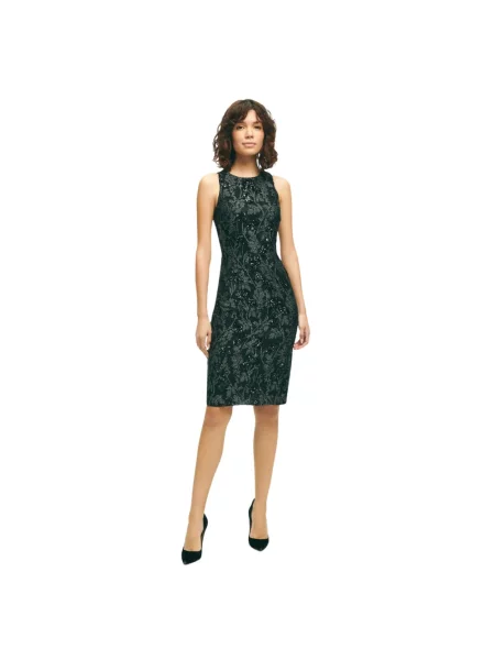 Sukienka Brooks Brothers szara