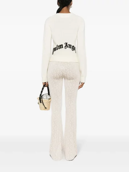 Pulover Palm Angels de lână cu autograf