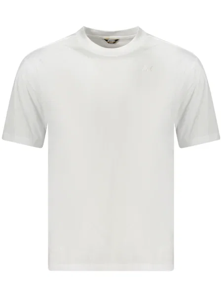 Tricou K-way scurt alb