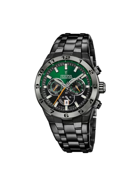 FESTINA Analogové hodinky Chronograph Special Editions' zelená