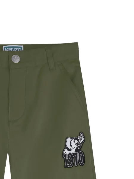 Szorty cargo dziecięce Kenzo zielone