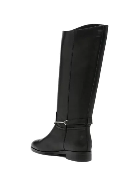 Botine Linda Baumann din piele negru