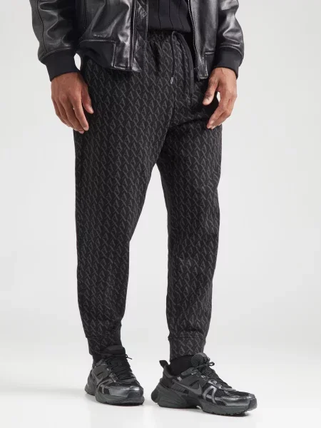 ARMANI EXCHANGE Pantaloni gri închis negru