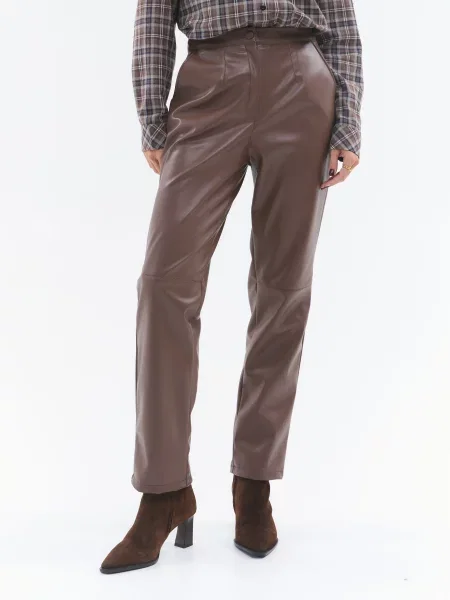 Чіноси Lilove шкіра/штучна шкіра коричневий