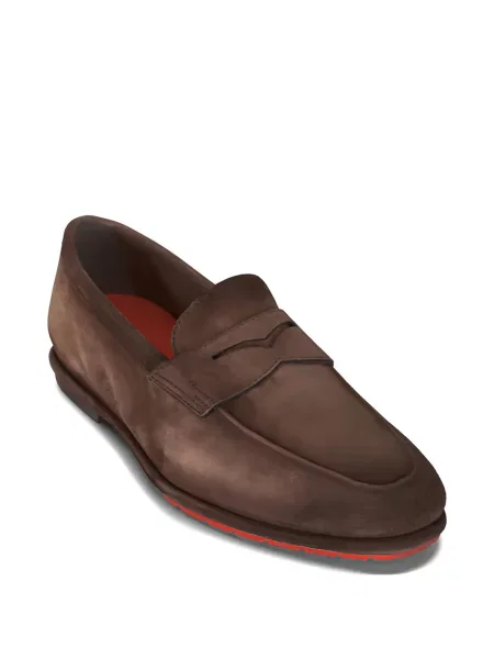 Pantofi loafer Santoni maro