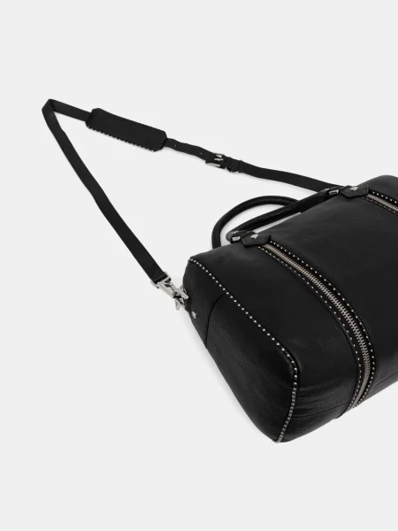 Geantă Zadig&voltaire cu tepi negru