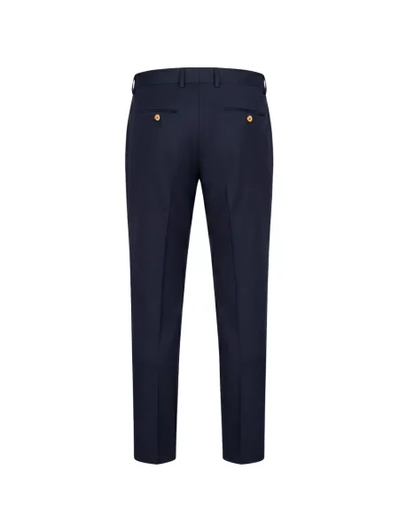 Pantaloni Moorer de lână albastru