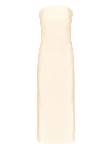 Rochie midi Loulou De Saison cu dungi până la genunchi de costum