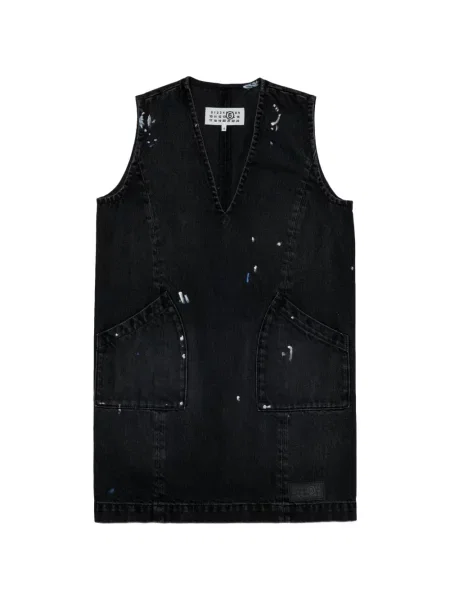 Sukienka dziecięca Mm6 Maison Margiela czarna