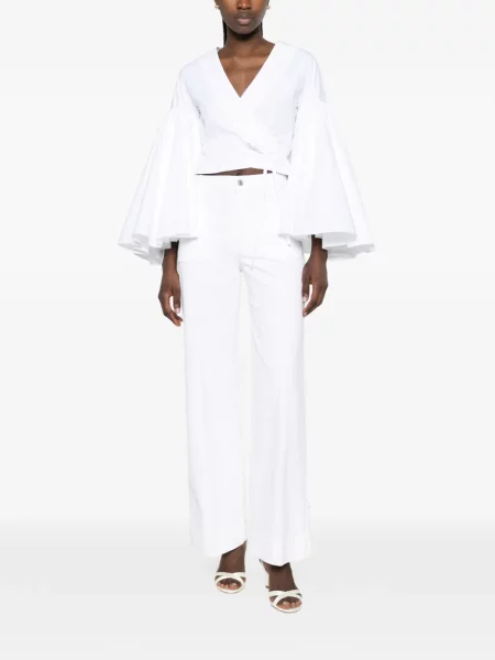 Öves farmerek Victoria Beckham fehér