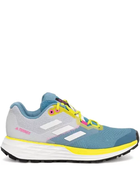 Sneakerși Adidas Terrex cu dungi de catifea cord albastru