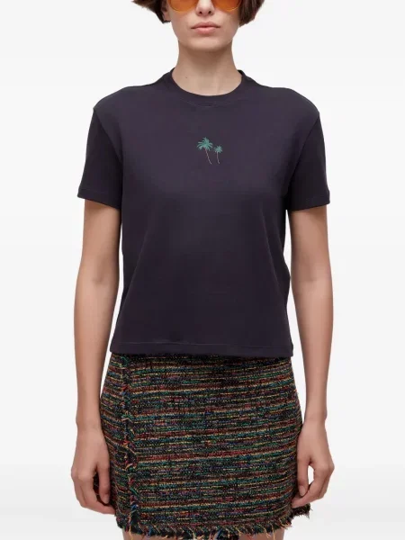 Tricou Osklen cu broderie negru