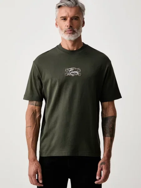 Guess T-shirt zielona
