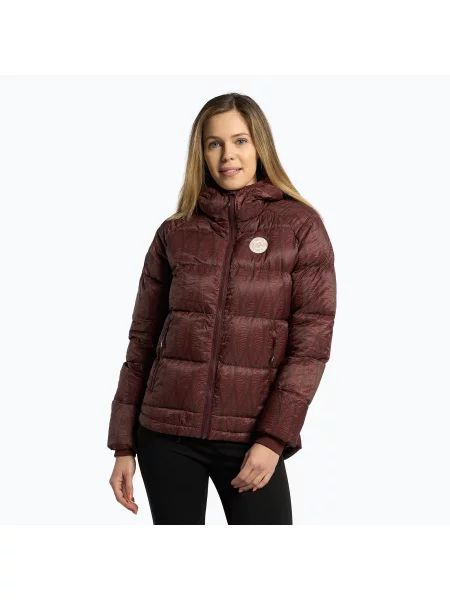 Дамско пухено яке Maloja W'S Champesch brown кафяво