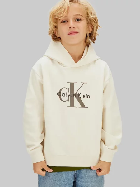 Calvin Klein Jeans Dječja dukserica bež