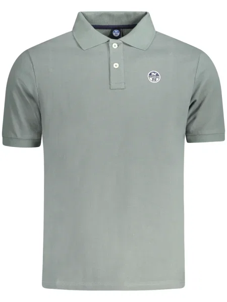 Polo North Sails cu mâneci scurte verde