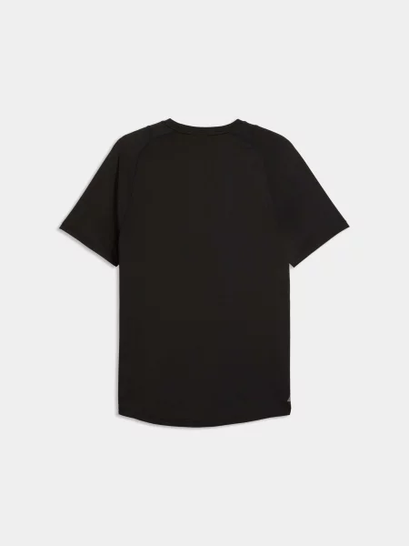 Спортивна футболка PUMA M Pwrmode Tee комбінований верх чорний