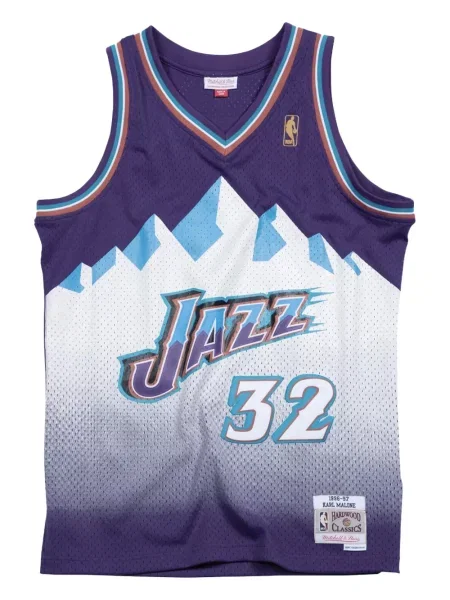 Košile Mitchell & Ness fialová