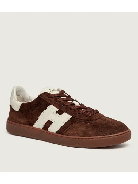 Hogan Sneakers Cool | piele întoarsă maro