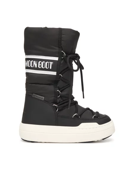 Апрески Moon Boot Jr Park Tube Lace wp S черен