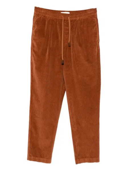 Pantaloni Jacob Cohën de catifea cord portocaliu