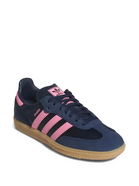 Saténové tenisky Adidas Samba bílé
