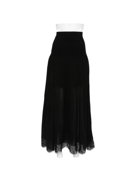 Fusta maxi Zimmermann din dantelă negru