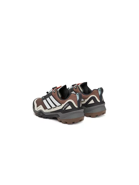 ADIDAS TERREX Poltopánky Skychaser čokoládová / sivobéžová / svetlosivá / čierna sivá