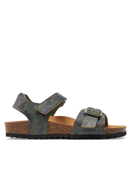 Sandály Geox J Ghita Boy S Khaki