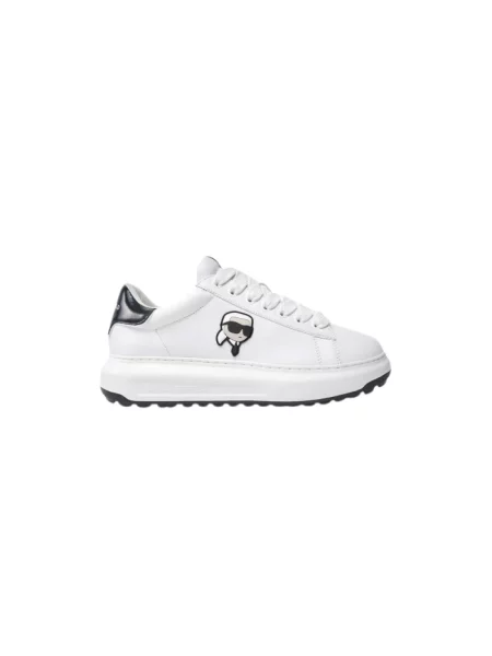 Sneakersy Karl Lagerfeld skórzane białe