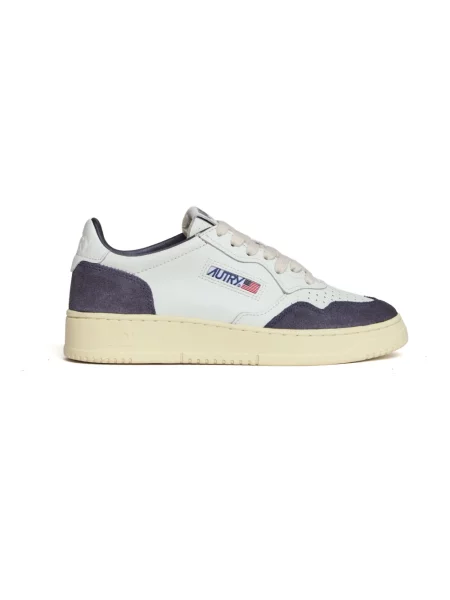 Sneakersy Autry skórzane białe