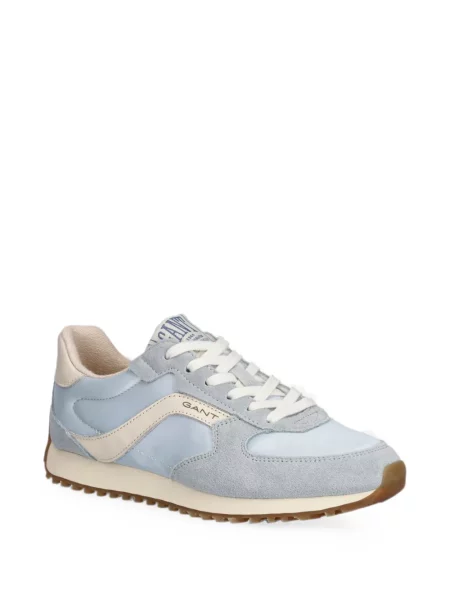 Fűzős szarvasbőr sneaker Gant kék