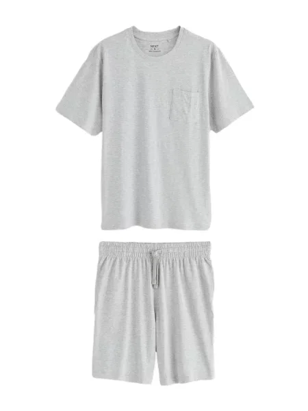 Next Pijama scurtă gri
