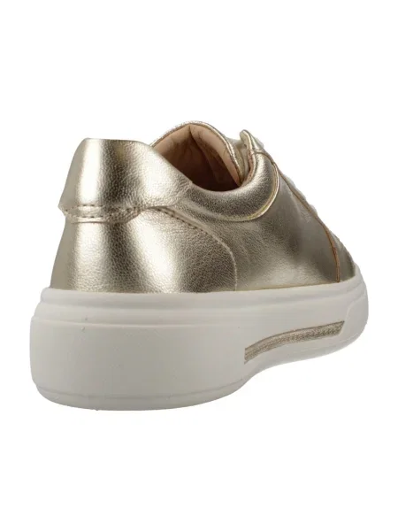 Pantofi Clarks auriu