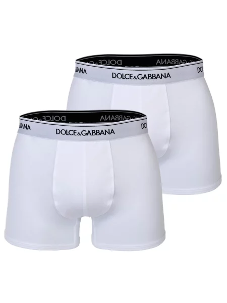 DOLCE & GABBANA Boxerky bílá