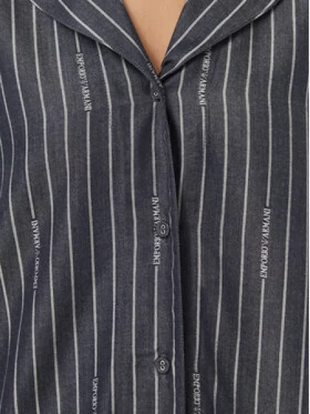 Emporio Armani Underwear Nočna srajca Mornarsko modra