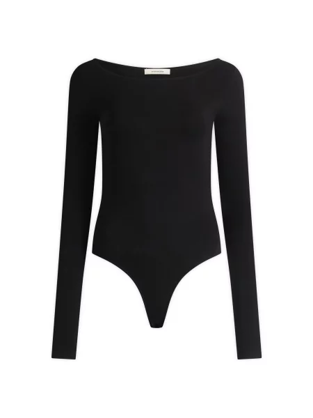 Body Entire Studios z dekoltem w kształcie litery U czarny