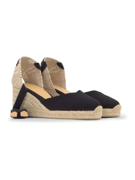 Espadryle Castaner czarne