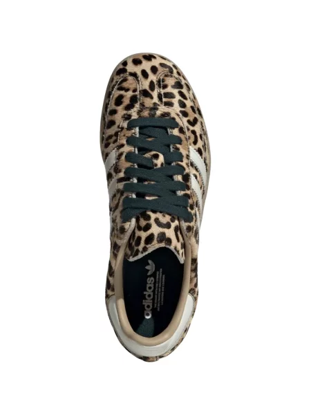 Geacă Adidas cu imprimeu abstract lungă cu autograf alb