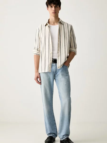 Levi's blugi relaxed fit pentru bărbați RELAXED STRAIGHT albastru