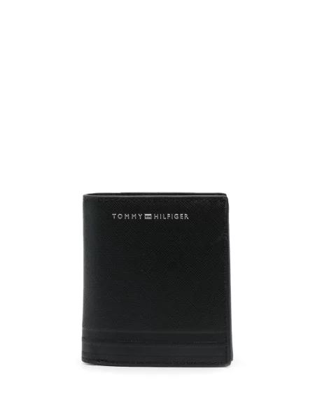 Portofel Tommy Hilfiger din piele cu imagine negru